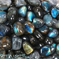 Tumbles by Weight: Labradorite Tumble