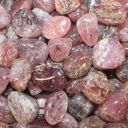 Tumbles by Weight: Strawberry Quartz Tumble