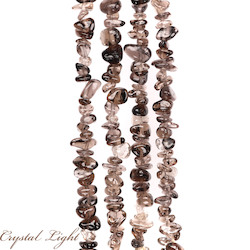 Chip Beads: Smokey Quartz Chip Beads