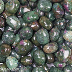 Tumbles by Weight: Ruby Fuchsite Tumble