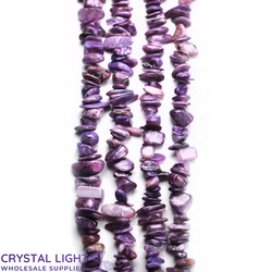 Chip Beads: Charoite Chip Beads