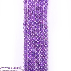 Amethyst Beads 4mm