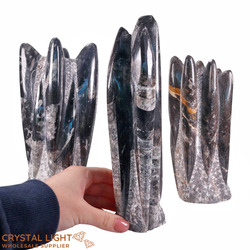 Orthoceras: Orthoceras Fossil Tower Small