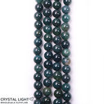 Moss Agate Beads 8mm