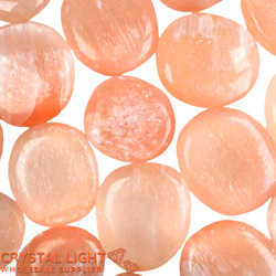 Orange Selenite Flatstone