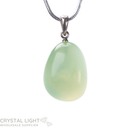 Tumble Pendant: New Jade Tumble Pendant