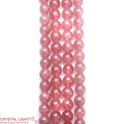 Strawberry Quartz Beads 8mm