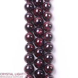 10mm Bead: Garnet Beads 10mm