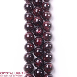 10mm Bead: Garnet Beads 10mm