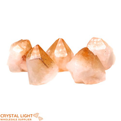 Citrine Cut Base Natural Point (Small)
