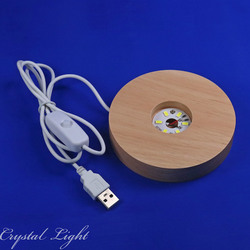 USB Light Stands: USB Light Display Stand Large - White