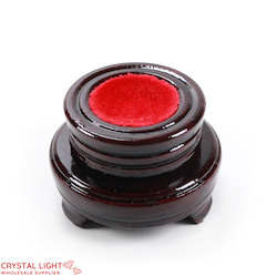 Wooden Stand (with Velvet) /7cm