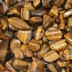 Tumbles by Weight: Tiger's Eye Tumble 20-30mm