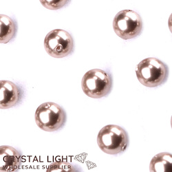 Swarovski Pearls: Swarovski Pearl Beads - Bronze /6mm