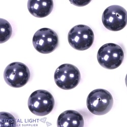 Swarovski Pearl Beads - Nightblue /12mm