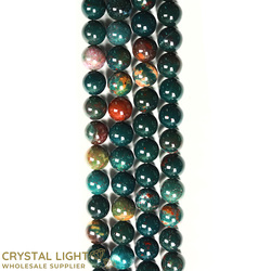 Bloodstone Beads 8mm