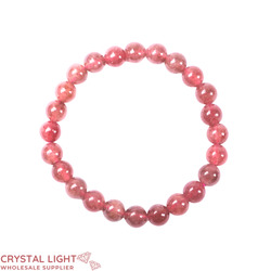 Strawberry Quartz Bracelet 8mm