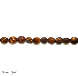 Tumble Beads: Tiger Eye Tumble Bead