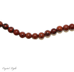 6mm Bead: Mahogany Obsidian 6mm Beads