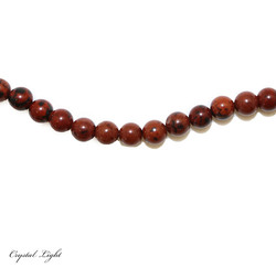 6mm Bead: Mahogany Obsidian 6mm Beads
