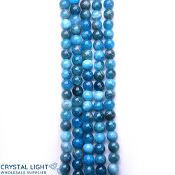 Blue Apatite Beads 6mm