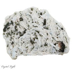 All Other Crystal Specimens: Cleavelandite with Green Tourmaline