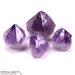 Amethyst Natural Cut Base Points/500g