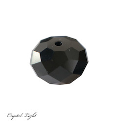 Swarovski Faceted Bead - Jet 280 /17mm