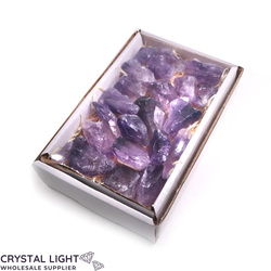 Amethyst Rough Points Box Lot