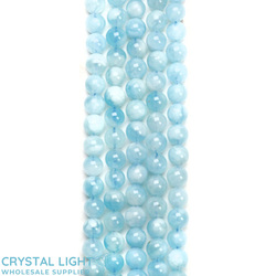 6mm Bead: Aquamarine Beads 6mm