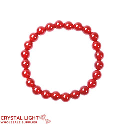 Red Agate Bracelet 8mm