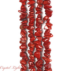 Chip Beads: Red Jasper Chip Beads