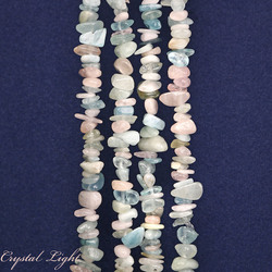 Chip Beads: Morganite & Aquamarine Chip Beads