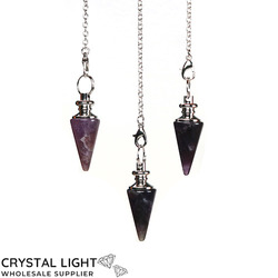 Pendulums: Amethyst Cone Pendulum
