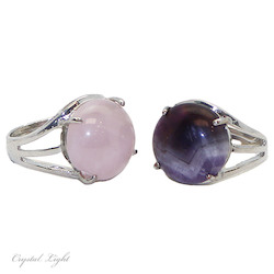 Non Sterling & Other Rings: Adjustable Round Ring