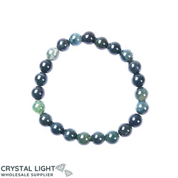 Moss Agate Bracelet 8mm