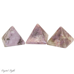 Pyramids: Lepidolite Pyramid