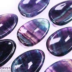 Thumb & Worry Stones: Fluorite Worry Stone
