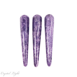 Wands: Lepidolite Semi-Faceted Wand