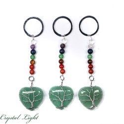 Keychains: Green Aventurine Chakra Keychain