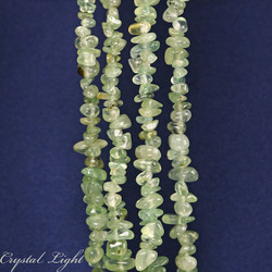 Chip Beads: Prehnite Chip Beads