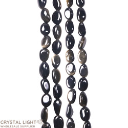 Goldsheen Obsidian Tumble Beads