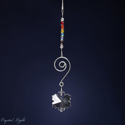 Suncatchers: Snowflake Spiral Suncatcher