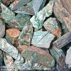 Fuchsite Rough Off Cuts /2KG