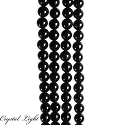 8mm Bead: Black Obsidian 8mm Beads