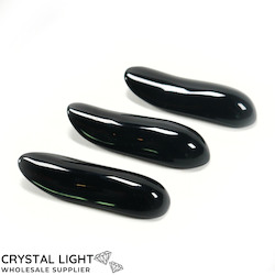 Wands: Black Obsidian Freeform Wand