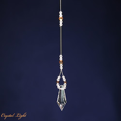 Suncatchers: Point Drop Suncatcher-  Dark Yellow