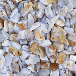 Blue Lace Agate B-Grade Tumble