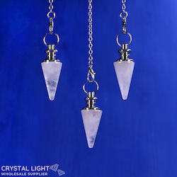 Pendulums: Clear Quartz Cone Pendulum