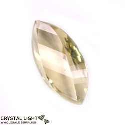 Cut Gemstones: Lemon Quartz Marquise Shape